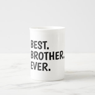 Bestes-Bruder-aller-Zeiten-Shirt, Geschwister Porzellantasse