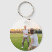 Bestes Buch des Jahres | Runder Foto Schlüsselanhänger (Rückseite)