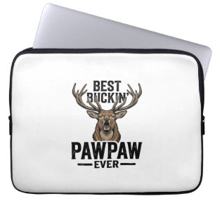 Bestes Buckin Pawpaw Vintage Hirsch Jagd Shirt_1 Laptopschutzhülle