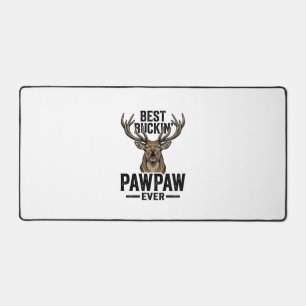 Bestes Buckin Pawpaw Vintage Hirsch Jagd Shirt_1 Schreibtischunterlage