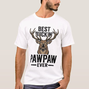 Bestes Buckin Pawpaw Vintage Hirsch Jagd Shirt_1 T-Shirt
