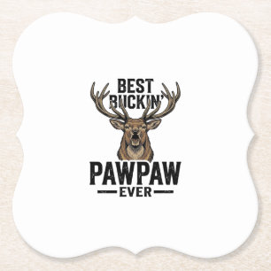 Bestes Buckin Pawpaw Vintage Hirsch Jagd Shirt_1 Untersetzer