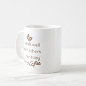 Bestes Bürogeschenk für Kaffeeliebhaber mit niedli Kaffeetasse (Vorderseite Links)