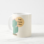 Bestes Cactus Mama Coffee Cup-Geschenk Kaffeetasse (Vorderseite Links)