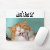 Bestes Cat-Foto Mousepad (Mit Mouse)