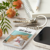 Bestes Cat-Foto Schlüsselanhänger (Vorderseite rechts)