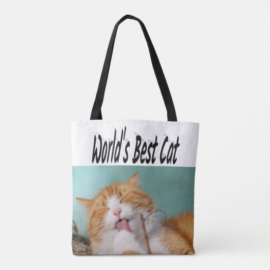 Bestes Cat-Foto Tasche (Rückseite)