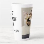 Bestes Cat Mama Foto Milchtasse (Vorderseite)
