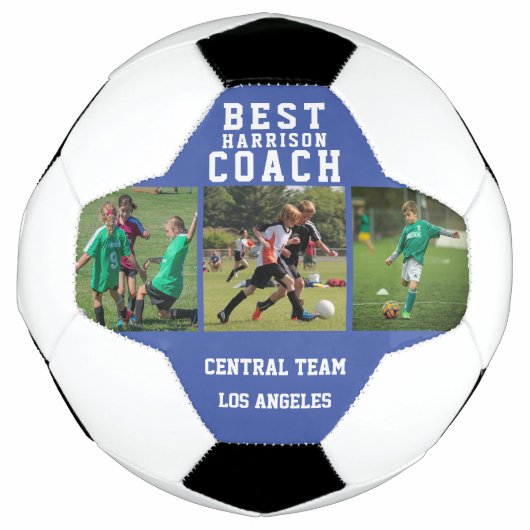 Bestes Coach-Geschenk modern Fußball (Vorderseite)