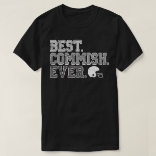 Bestes Commish überhaupt: Fantasie-Fußball-T - T-Shirt