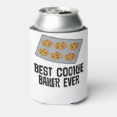 Bestes Cookie Baker je Backgeschenk Dosenkühler (Kanne Rückseite)