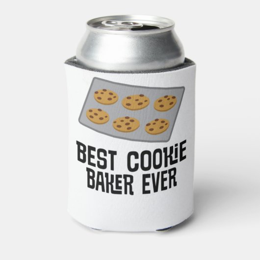 Bestes Cookie Baker je Backgeschenk Dosenkühler (Kanne Rückseite)