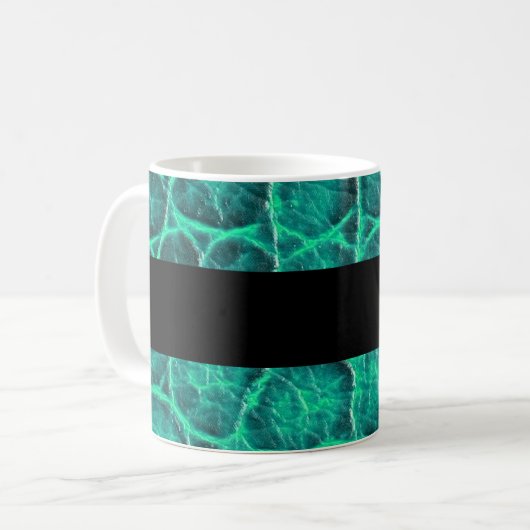 Bestes COUSIN überhaupt aquamarines grünes Kaffeetasse (Vorderseite Links)
