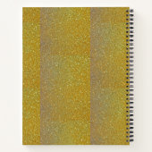 Bestes Dankbarkeit Glittering Journal Notizblock (Rückseite)