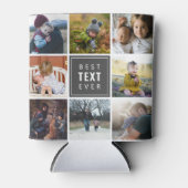 Bestes "Dein Text hier" je benutzerdefiniertes Fot Dosenkühler (Vorderseite)