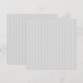 Bestes dekoratives Design Zwölf Feiertagskarte (Vorne/Hinten)