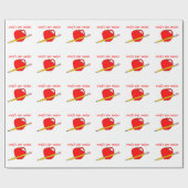 Bestes der Lehrer-Packpapier der Welt Geschenkpapier (Flach)