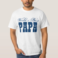 Bestes der Papa-T-Shirt der Welt