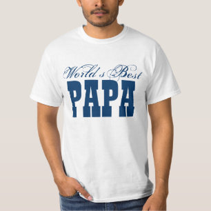 Bestes der Papa-T-Shirt der Welt T-Shirt