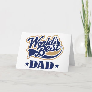 Bestes der Vater-Geschenk der coole Welt Karte