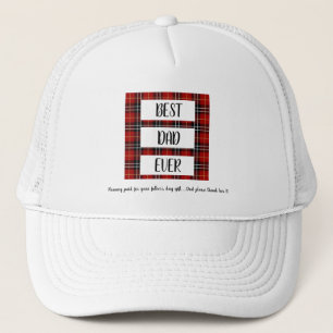 Bestes der Vatertags-Geschenk Vater-überhaupt Truckerkappe
