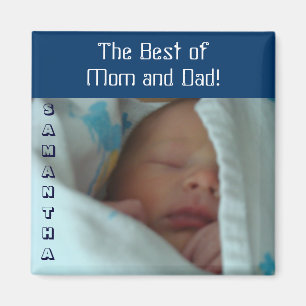 Bestes des Mama- u. Vaterbabys Magnetgeschenke Magnet