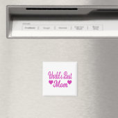 Bestes die Mama-Rosa der Welt Magnet (In Situ (Geschirrspüler))