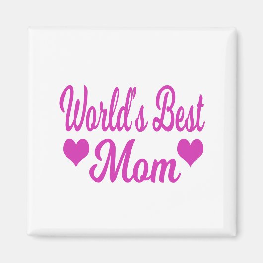 Bestes die Mama-Rosa der Welt Magnet (Vorne)