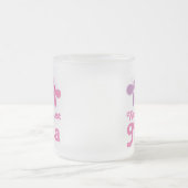 Bestes die Nana-Geschenk der Libellen-Welt Mattglastasse (Mittel)