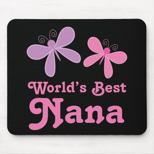 Bestes die Nana-Geschenk der Libellen-Welt Mousepad (Vorne)