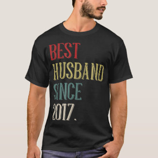 Bestes Ehemann 2017 5 Jahr 5. Hochzeit T-Shirt