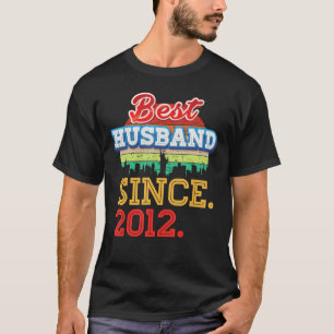 Bestes Ehemann seit 10. Hochzeitstag 2012 1 T-Shirt