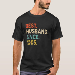 Bestes Ehemann seit 17. Hochzeitstag 2005 V T-Shirt