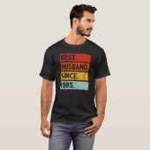 Bestes Ehemann seit 1985 37 Jahre 37. Wedding Anni T-Shirt (Vorne ganz)