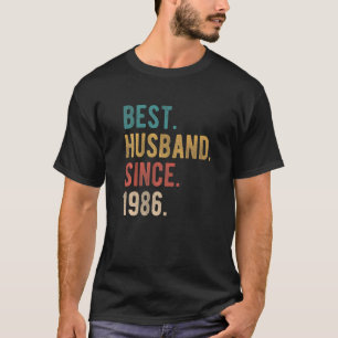 Bestes Ehemann seit 1986 36. Hochzeitstag F T-Shirt