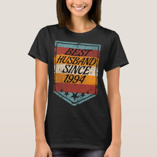Bestes Ehemann seit 1994 Hochzeit verheiratet 1994 T-Shirt