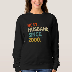 Bestes Ehemann seit 2000 22. Hochzeitstag V Sweatshirt