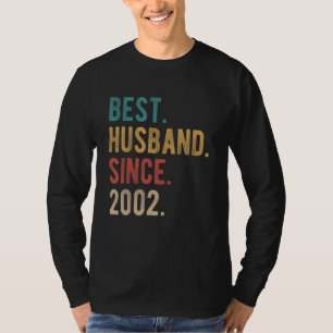 Bestes Ehemann seit 2002 20. Hochzeitstag F T-Shirt