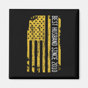 Bestes Ehemann seit 2010 Ehefrau Hochzeit Jubiläum Magnet