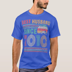 Bestes Ehemann seit 2010 Happy Ehefrau Bride Groom T-Shirt