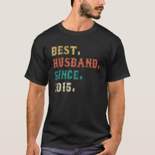 Bestes Ehemann seit 2015 7. Hochzeitstag 7 T-Shirt