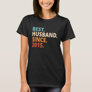 Bestes Ehemann seit 2015 9. Hochzeitstag T-Shirt