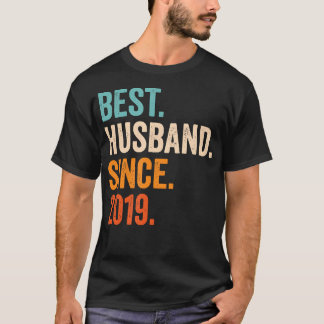 Bestes Ehemann seit 2019 5. Hochzeitstag 5 T-Shirt