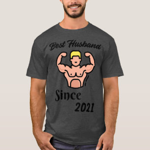 Bestes Ehemann seit 2021 Stag Do Gift T-Shirt