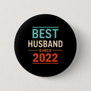 Bestes Ehemann seit 2022 2. Hochzeitstag 2 Button