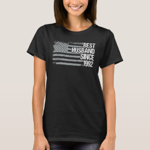 Bestes Ehemann seit 30. Hochzeitstag 1992 T-Shirt