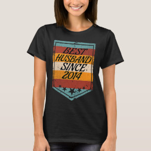 Bestes Ehemann seit Hochzeit 2014 verheiratet 2014 T-Shirt
