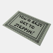 Bestes erhalten Tretentür-Matte Fußmatte (Schrägansicht)