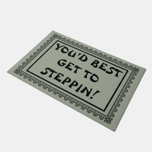 Bestes erhalten Tretentür-Matte Fußmatte (Schrägansicht)