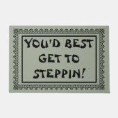 Bestes erhalten Tretentür-Matte Fußmatte (Vorderseite)